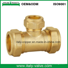 OEM &amp; ODM Quality Brass Compression Reducer Tee (AV70028)